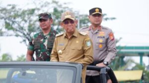 Apel Gelar Pasukan Menghadapi Persiapan Karhutla di Kalimantan Barat Tahun 2023