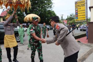 Perkuat Sinergitas, Pangdam XII Tanjungpura Kunjungi Polres Sanggau