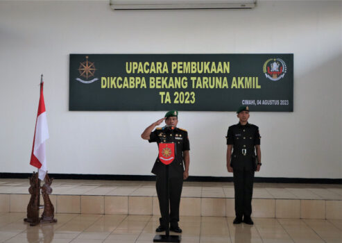 Upacara Pembukaan Dikcapa Bekang Taruna Akmil 2023