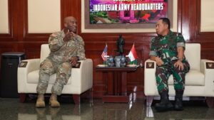 Pererat Kerja Sama, Wakasad Terima Kunjungan Commanding General Of I Corps US Army