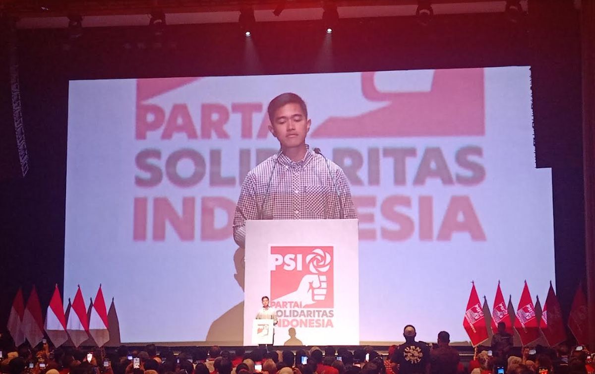 Ketum PSI Kaesang Pangarep (Foto: Giffar Rivana)