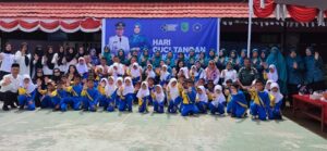 Wujudkan Hidup Bersih Dan Sehat Danramil 05/Pemangkat Ikuti Kegiatan Peringatan Hari Cuci Tangan Sedunia