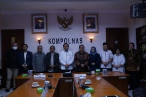 Ikut Wujudkan Pemilu Damai dan Bermartabat, SMSI Pusat Audensi dengan Kompolnas