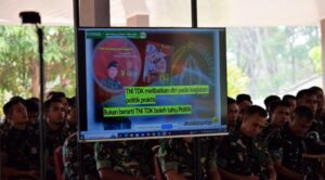 Danrindam II/Sriwijaya Ingatkan Pentingnya Netralitas TNI Pada Pemilu 2024