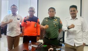 Plt Kepala BPBD Sanggau dan CEO Sekawan Baru Media Group Berkunjung Ke BNPB