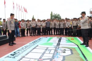 Tactical Floor Game (TFG) dalam rangka persiapan pengmanan Pemilu Tahun 2024