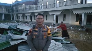 Pondok Pesantren Ad-Dakwah Madinatul Qur’an dan Sejumlah Rumah Warga Dihantam Puting Beliung