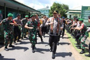 Kapolda Kalbar Kunjungan Kerja Wilkum Polres Sanggau
