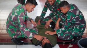Yonarmed 11Kostrad Latihan Long Malap