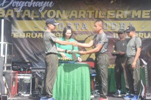 Semarak Kemeriahan Prajurit Yonarmed 1 Kotrad Syukuran HUT Ke-72 Satuan