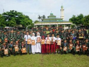Prestasi Gemilang, Danyon Armed 6 Kostrad Berikan Penghargaan kepada Prajurit dan Anak Prajurit