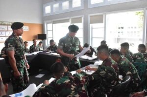 Kunjungan Danbrigif 9 Kostrad dalam Rangka Pemeriksaan Kesiapan Latma Keris Satria ke-15 Tahun 2024