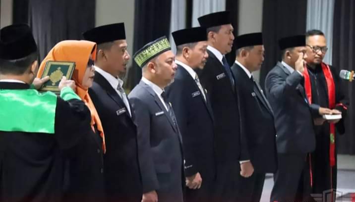 7 (tujuh) Jabatan Pimpinan Tinggi Pratama di Lantik