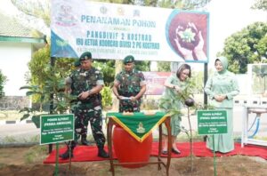Kunjungan Pangdivif 2 Kostrad ke Markas Ksatria Bharata Yonif 412 Kostrad Purworejo
