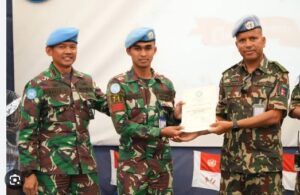 Keren, Indobat XXIII-R Dipercaya Latih Tentara Asing