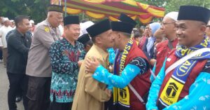 110 Calon Jamaah Haji Diberangkatkan, 2 Mutasi dan 1 Gagal berangkat karena Sakit