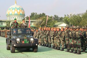 Pimpin Upacara HUT Kodam ke-66, Ini Pesan Pangdam XII/Tpr Kepada Prajurit dan Masyarakat