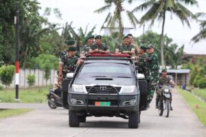 Danyonif 515 Kostrad Terima Kunjungan Pangdivif 2 Kostrad