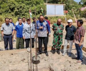 Pembanguan Gereja Katolik Stasi Lotong Dimulai