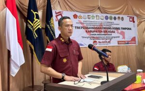 Penguatan Pengawasan Orang Asing, Kakanim Sanggau Gelar Rapat TIMPORA Sekadau