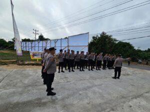 Polres Sekadau Amankan Acara Peresmian Rumah Adat Melayu dan Pengukuhan Pengurus MABM