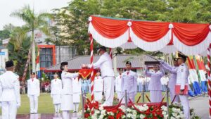 Penjabat (PJ) Bupati Sanggau Pimpin Peringatan HUT RI Ke -79 di Bumi Daranante