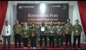 KPU Sanggau Resmi Tutup Pendaftaran, 3 Bacalon Dipastikan Maju di Pilkada Sanggau 2024.