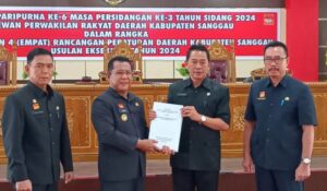 DPRD Kabupaten Sanggau Bahas 4 Raperda Usulan Eksekutif