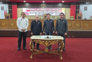 Sidang Paripurna ,7 Fraksi Terbentuk di DPRD Sanggau Periode 2024 -2029