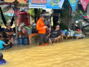 Banjir Sosok  5 Dusun Terdampak, Ketinggian mencapai 2,5 Meter.