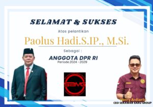 Putra Terbaik Bumi Daranante Hari Ini Resmi Menjadi Anggota DPR RI