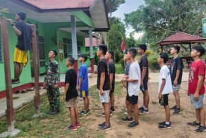Yonzipur 5/ABW Beri Program Bina Fisik, Mental, dan Wawasan Kebangsaan Pemuda Dirumah Singgah