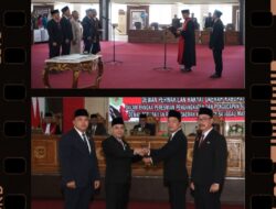 Pimpinan DPRD Kabupaten Sanggau Telah di Sah kan