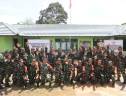 Pangdam XII / Tanjungpura Kunjungi Koramil 05/Ketungau Hulu