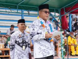 Pj Bupati Sanggau Hadiri Upacara Hari Guru Nasional dan HUT PGRI ke- 79