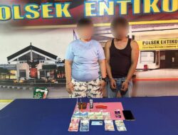 Terkait Sabu, Polsek Entikong Amankan Dua Orang Beserta Barang Bukti