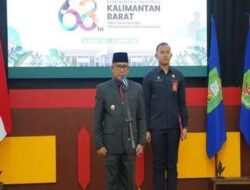 Upacara HUT Pemprov Kalbar  Berlangsung Khidmat 