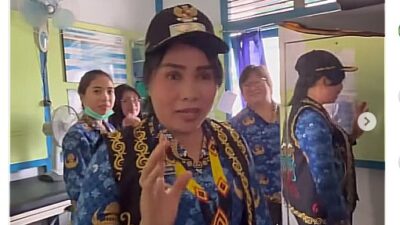 Susana Herpena Sidak Puskesmas dan Pasar Meliau