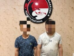 Lagi Dua Pemuda Terjaring Polresta Pontianak Dalam Perkara Narkoba