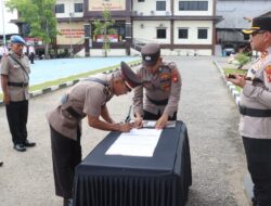 Pejabat Utama Polres Sekadau Berubah. Berikut Datanya