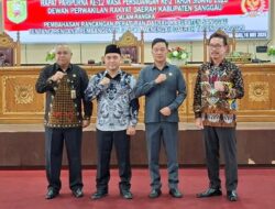 Rapat Paripurna Ke 12 Masa Persidangan Ke 2 Pembahasan Raperda tentang RPJMD