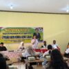 Epifania Ratih Reses di SMPN 6 Sanggau, Serahkan Alat Musik Tradisional dan Kostum Tari