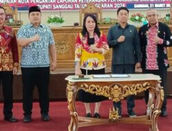 Paripurna DPRD ke 10 Tentang LKPJ Bupati Sanggau 2024