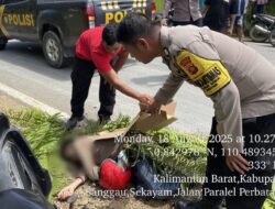 Mayat Pria Ditemukan di Pinggir Jalan Lintas Malenggang, Darah Keluar Dari Hidung dan Mulut