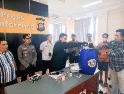Polres Singkawang Musnahkan Narkoba Bernilai Ratusan Juta