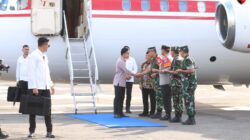 Pangdam XII/Tpr Dampingi Gubernur Kalbar Sambut Wakil Presiden RI