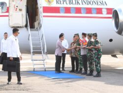 Pangdam XII/Tpr Dampingi Gubernur Kalbar Sambut Wakil Presiden RI