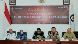 KPU Sanggau Gelar Rakor Kajian Teknis Pemilu 2024, Fokus pada Kampanye dan Pencalonan Kepala Daerah
