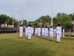 HUT RI Ke 80 Bupati Sanggau Jadi Inspektur Upacara, Ketua DPRD Bacakan Teks Proklamasi