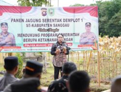 Wakil Bupati Sanggau Hadiri Panen Jagung Serentak Dukung Ketahanan Pangan